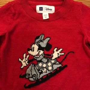 Baby Gap Minnie Mouse Sweater NWOT